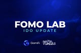 FOMO Lab IDO update