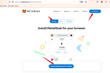 How to create or import a decentralized wallet on the Metamask.io Web Extension