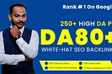 I will create da 80 plus high quality dofollow SEO backlinks, authority link building services