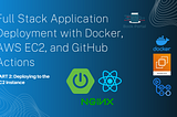 Full Stack Application Deployment with Docker, AWS EC2, and GitHub Actions