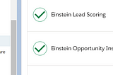 Einstein - Lead Scoring