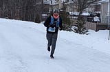 Running my first marathon  —  the Winterman ❄️