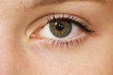 Close-up photograph of a human eye