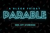 The Broad vs. The Narrow: A Black Friday Shopping Parable