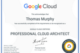 How to wing the Google Professional Cloud Architect exam