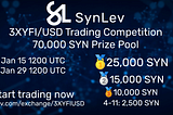 SynLev 3XYFI/USD Trading Competition — 70,000 SYN Prize Pool