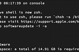 Mac won't update even after restart? Use the terminal!