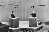 Picture of Nixon-Kennedy debate