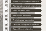 Top Email Marketing Flows (or Automation)