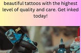 Small Tattoo Artist Los Angeles | Losangelestattooshop.com