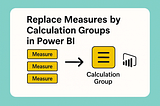Replace Measures by Calculation Groups in Power BI