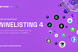 Winelisting 4 is Now Live