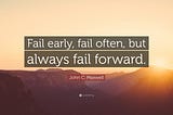 FAILING FORWARD