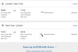 Flight price insanity