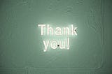 The Greatness of Thank You