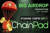 ChainPad’s Airdrop Here!!!