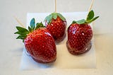 Candy strawberries
