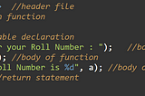 Basics of Programming