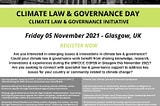 Climate Law and Governance: the Capacity Chasm for Implementation