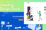 Latest Landing Page Design Trend circa 2017