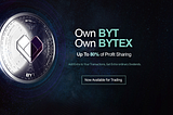 Bytex Exchange Token(BYT) Launch