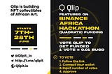 QLIP GETS FEATURED ON BINANCE AFRICA HACKATHON QUADRATIC FUNDING