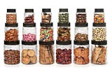 Plastic canister set 18 pieces