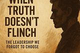 When Truth Doesn’t Flinch: The Leadership We Forgot to Choose