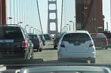Bridge to San Francisco. Photo copyrighted by Mark Tulin.