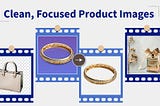 clean focused product images
