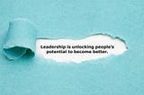 Redefining Leadership Beyond Titles