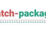 Fixing NPM dependencies with patch-package
