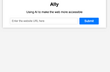 Can AI help make the web more accessible?