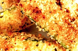 Baked Panko-Breaded Zucchini Fries — Side Dish — Squash