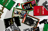 Branding for Black Liberation Trading Cards.