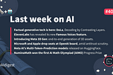 Last Week on AI — no.40