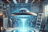 DIY Anti-Gravity — How to (Theoretically) Build a Flying Saucer in Your Garage