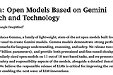 Paper Overview~ Gemma: Open Models Based on Gemini Research and Technology