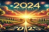 Farewell 2024 Welcome 2025 happy new years