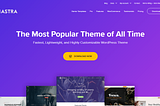 Astra WordPress Theme Review 2021