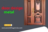 Door design metal