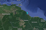 Did a refugee boat from Africa sink last week off the coast of Guyana, South America?