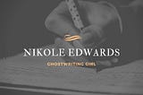 Nikole Edwards talks about Personal Ghostwriter