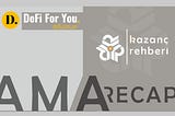 AMA Recap: DeFi For You (DFY)