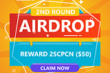 Pre-Sale 1st Round — Airdrop round 2 getting started.