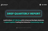 DREP Quarterly Report 10.1–12.31