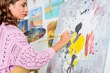 A Calm Mind: One Brushstroke at a Time