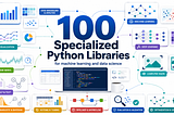 100 Specialized Python Libraries for Machine Learning and Data Science