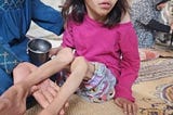 More than 3500 children in Gaza are on the brink of starvation.
