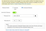 Recipe ECS: Release an instance (Alibaba Cloud)